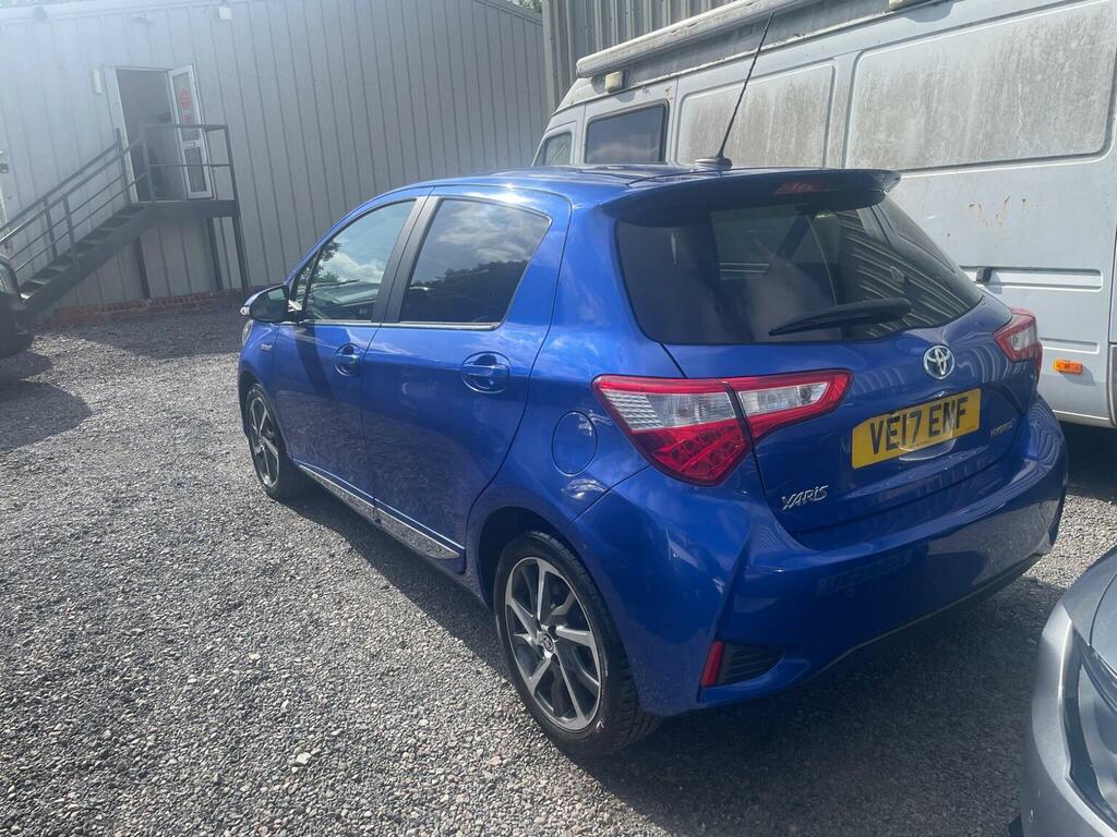 Toyota Yaris 1.5 Vvt-h Excel E-cvt Euro 6 Ss 15In Alloy VE17ENF Blue #3