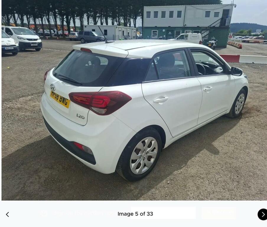 Hyundai I20 1.2 S Connect Euro 6 Ss White #2