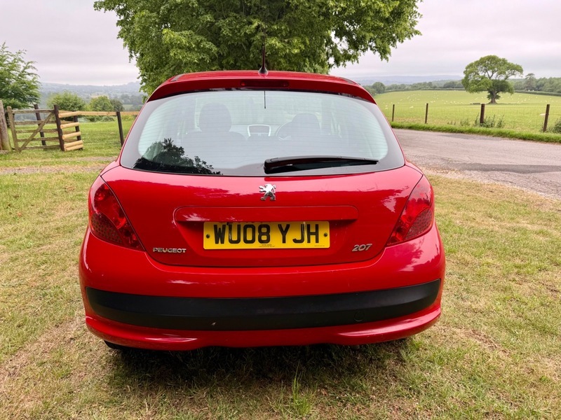Peugeot 207 Mplay WU08YJH Red #6