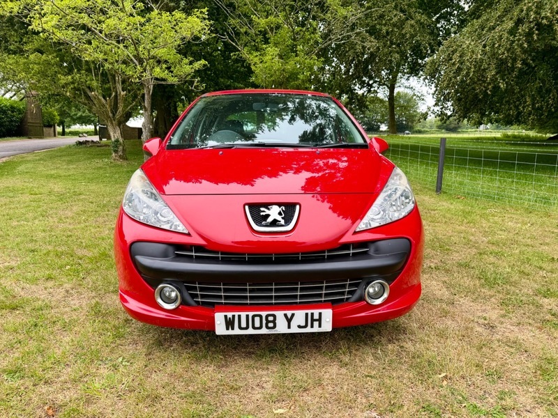 Peugeot 207 Mplay WU08YJH Red #2