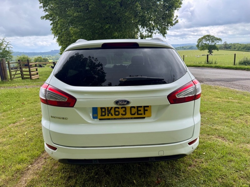 Ford Mondeo Zetec Business Edition Tdci White #6