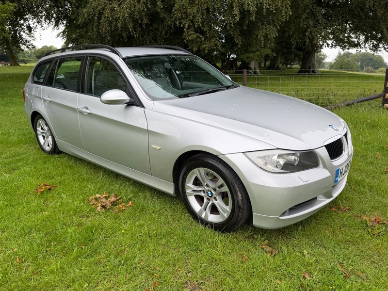 BMW 3 Series 320D Se Touring Silver #3