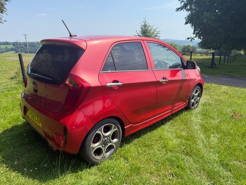 Kia Picanto Sport Red #5