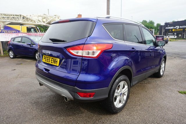 Ford Kuga 2.0 Tdci Zetec Suv 2Wd Euro 6 S PE65ENH Blue #3