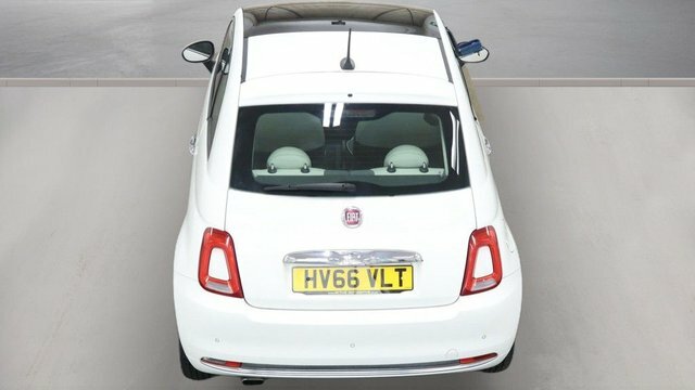 Fiat 500 Hatchback Black #8