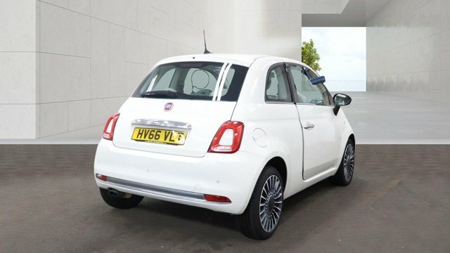 Fiat 500 Hatchback Black #10