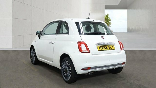 Fiat 500 Hatchback Black #9