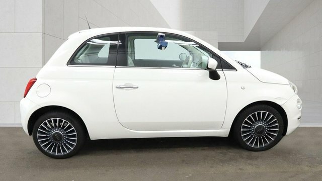 Fiat 500 1.2 Lounge Hatchback Euro 6 S S White #6