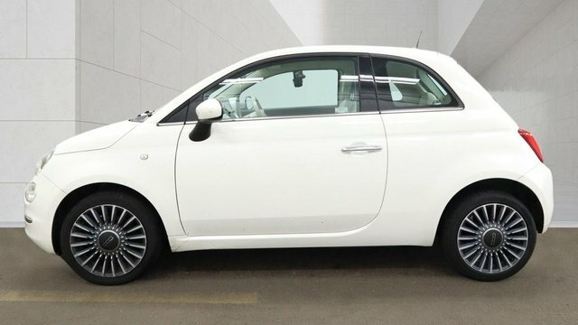 Fiat 500 1.2 Lounge Hatchback Euro 6 S S White #5