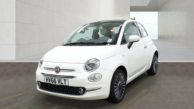 Fiat 500 1.2 Lounge Hatchback Euro 6 S S White #3