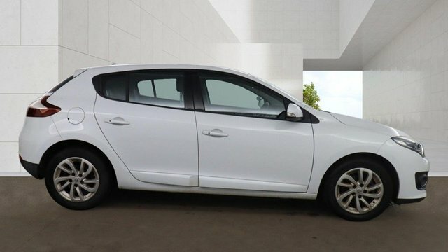 Renault Megane 1.5 Dci Dynamique Nav Hatchback White #5