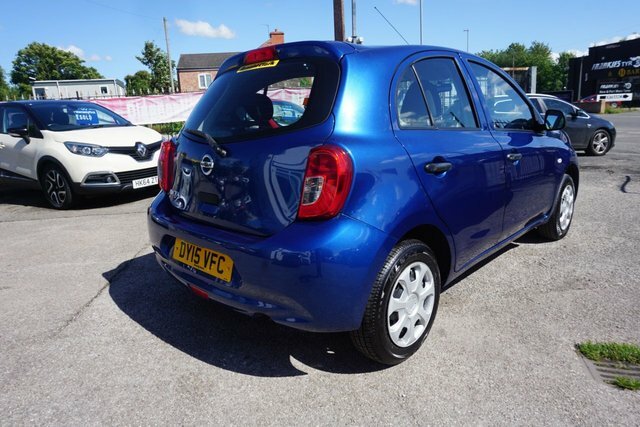 Nissan Micra 1.2 Visia Hatchback Euro 5 80 P Blue #6