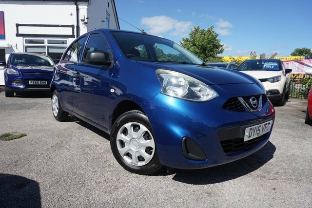 Nissan Micra 1.2 Visia Hatchback Euro 5 80 P Blue #3