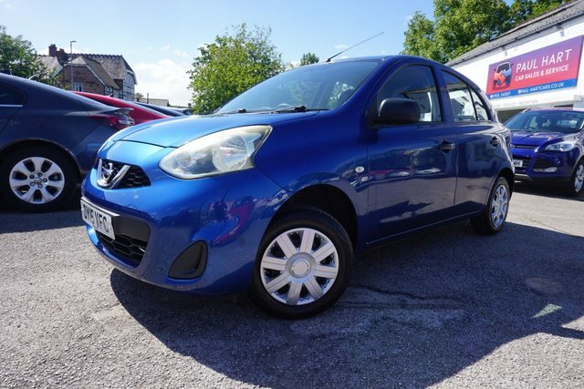 Nissan Micra 1.2 Visia Hatchback Euro 5 80 P Blue