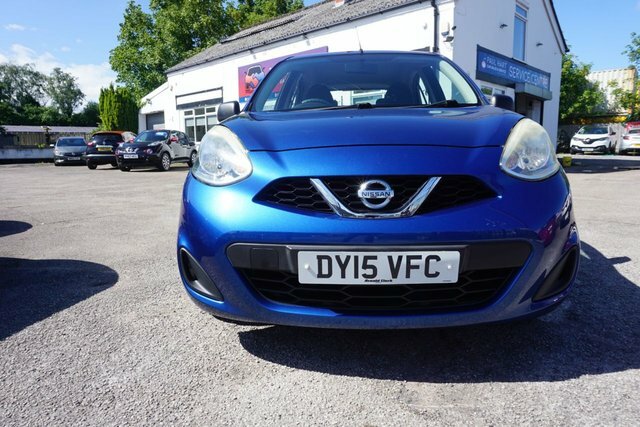 Nissan Micra 1.2 Visia Hatchback Euro 5 80 P Blue #2