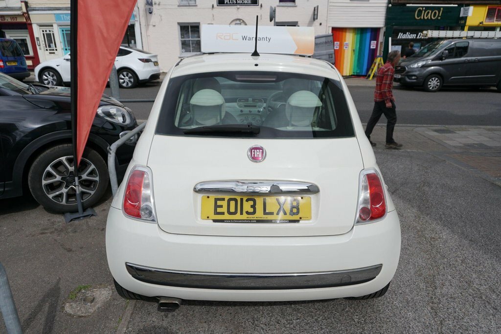 Fiat 500 1.2 Lounge Euro 4 EO13LXB White #3