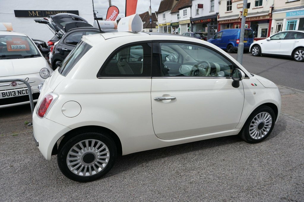 Fiat 500 1.2 Lounge Euro 4 EO13LXB White #4