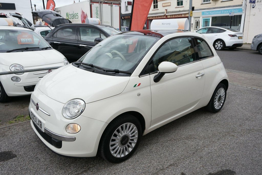 Fiat 500 1.2 Lounge Euro 4 EO13LXB White #2