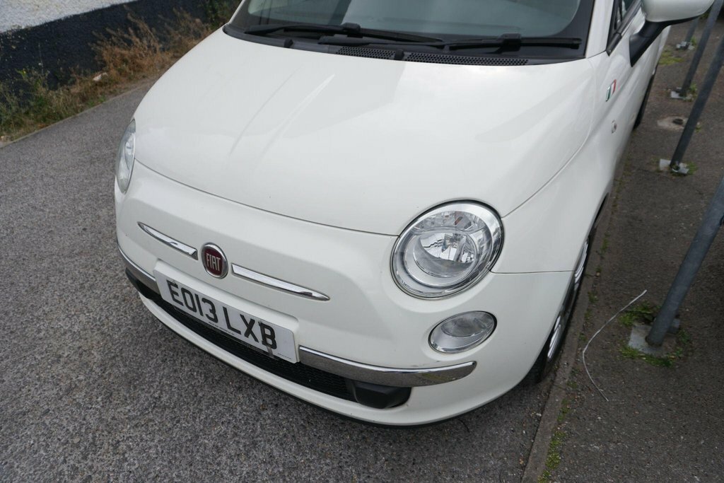 Fiat 500 1.2 Lounge Euro 4 EO13LXB White #5