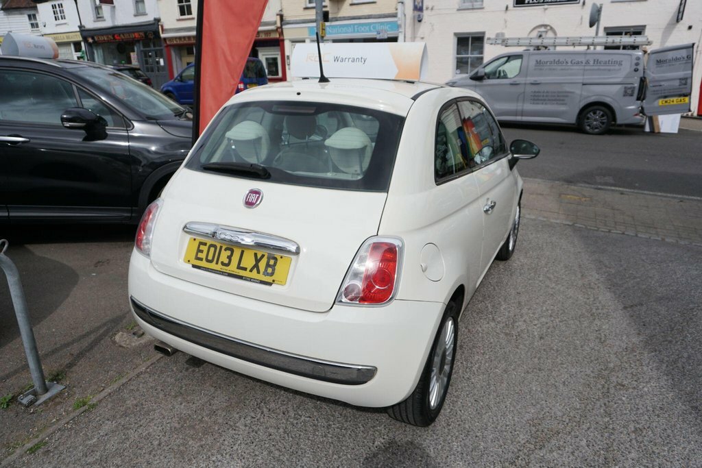 Fiat 500 1.2 Lounge Euro 4 EO13LXB White #6