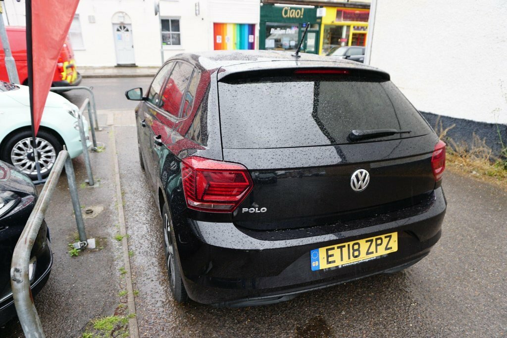 Volkswagen Polo 1.0 Beats Euro 6 Ss ET18ZPZ Black #6