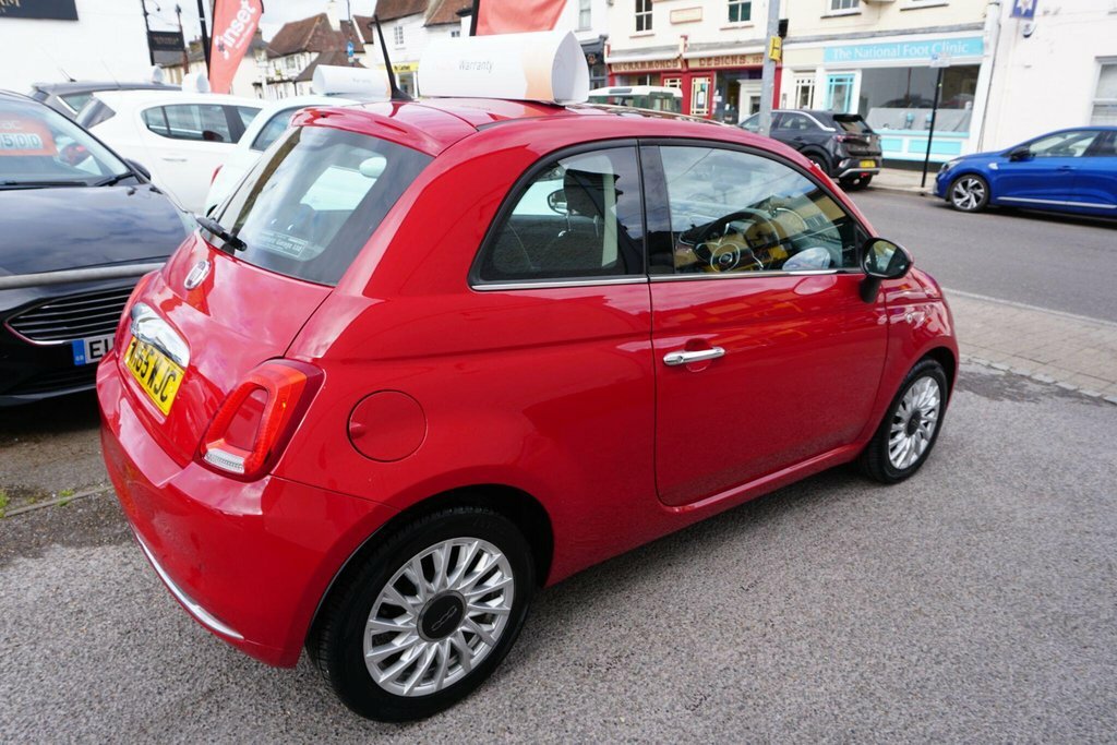 Fiat 500 1.2 Lounge Euro 6 Ss Red #3