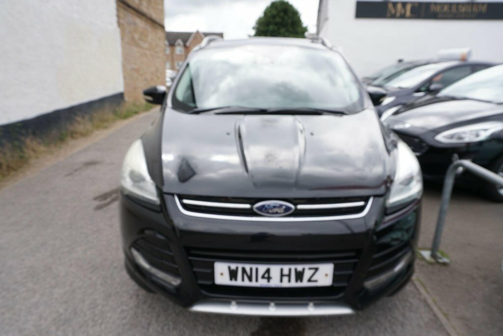 Ford Kuga 2.0 Tdci Titanium X Powershift Awd Euro 5 WN14HWZ Black #2