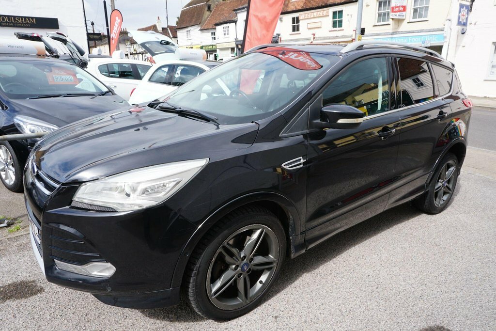 Ford Kuga 2.0 Tdci Titanium X Powershift Awd Euro 5 WN14HWZ Black #6