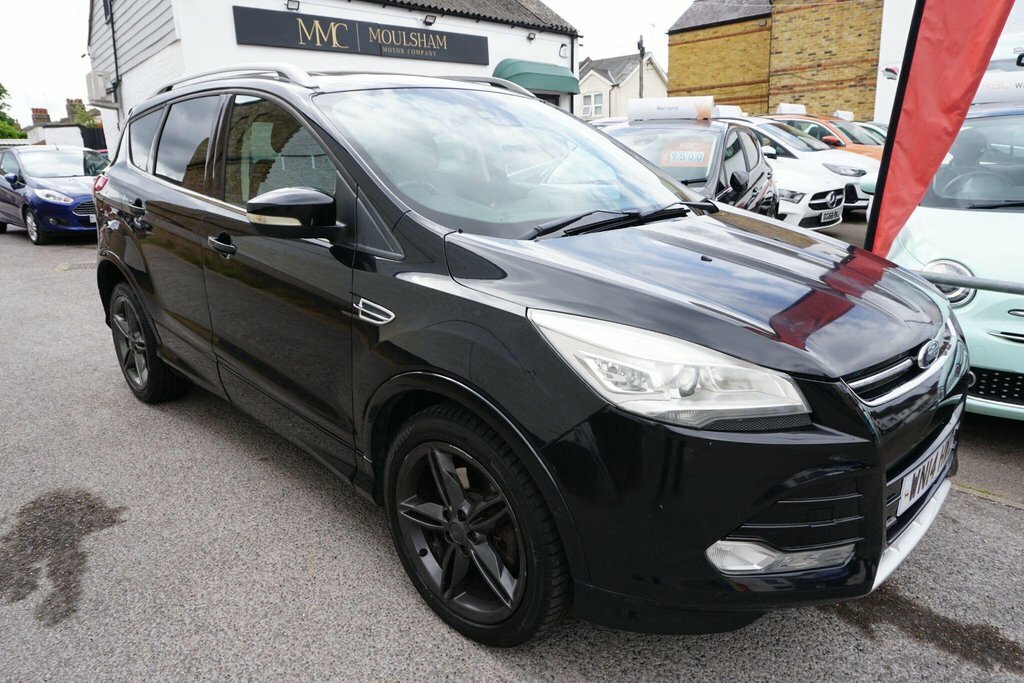 Ford Kuga 2.0 Tdci Titanium X Powershift Awd Euro 5 WN14HWZ Black #5