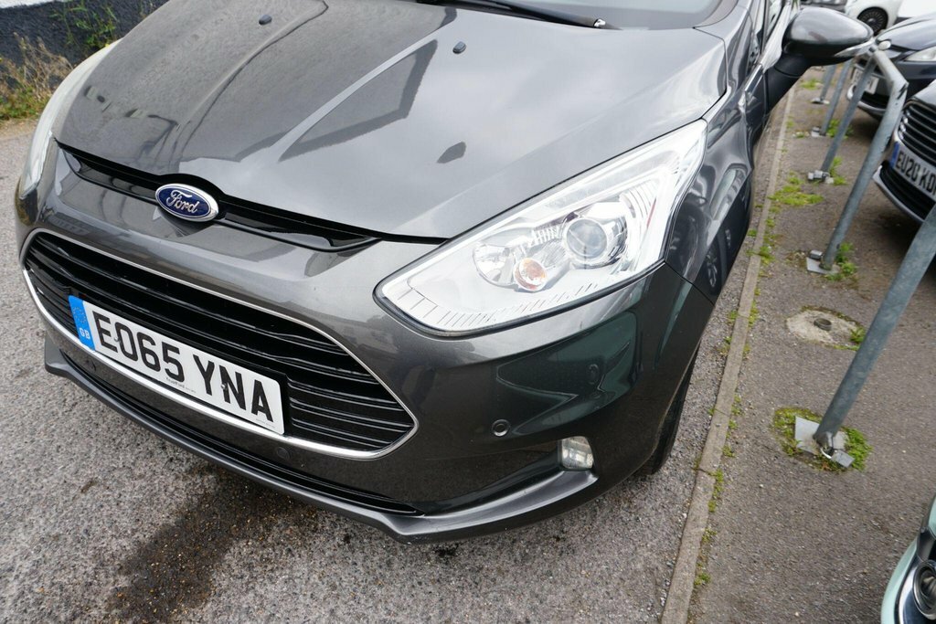 Ford B-Max 1.4 Zetec 5Dr- Reversing Sensors, Isofix, Cd-playe Black #48
