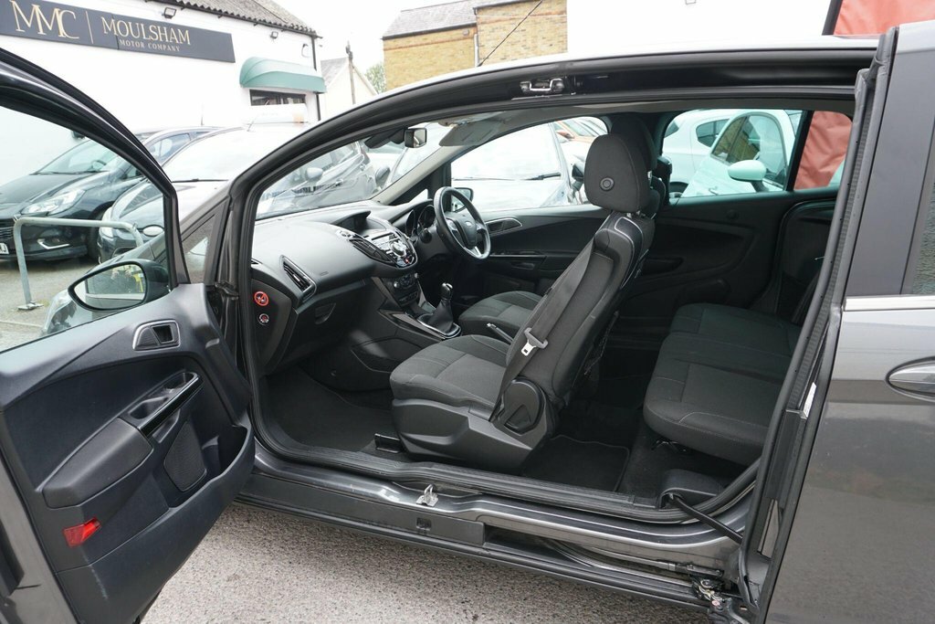 Ford B-Max 1.4 Zetec 5Dr- Reversing Sensors, Isofix, Cd-playe Black #43