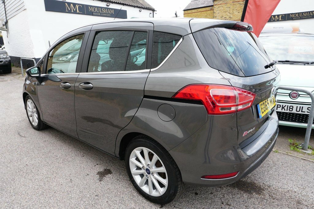Ford B-Max 1.4 Zetec 5Dr- Reversing Sensors, Isofix, Cd-playe Black #9