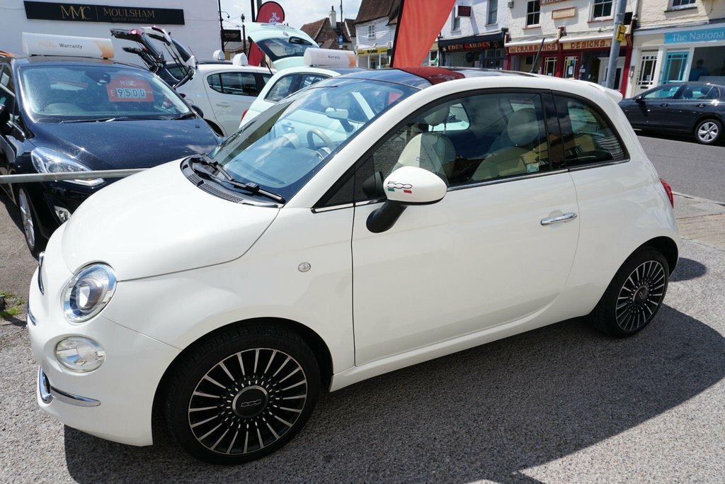 Fiat 500 1.2 Lounge Euro 6 Ss White #3