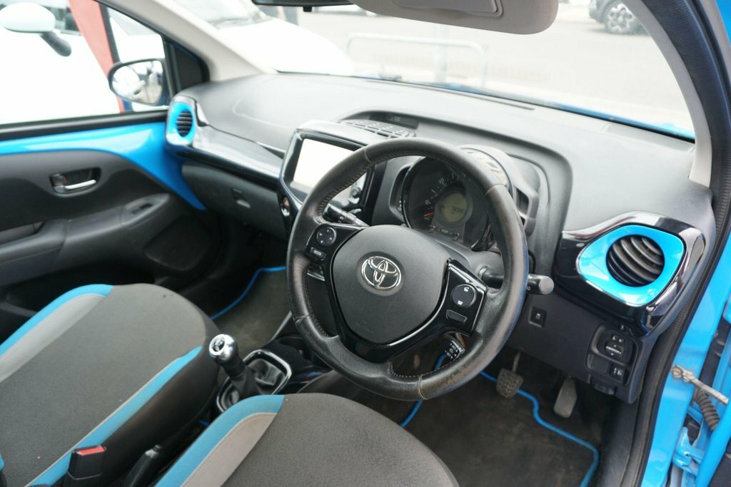 Toyota Aygo Hatchback Blue #41