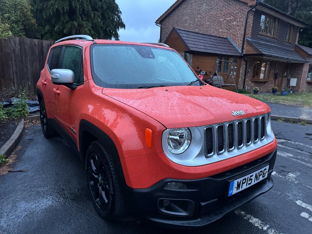 Jeep Renegade 1.6 Multijetii Limited Euro 5 Ss Orange
