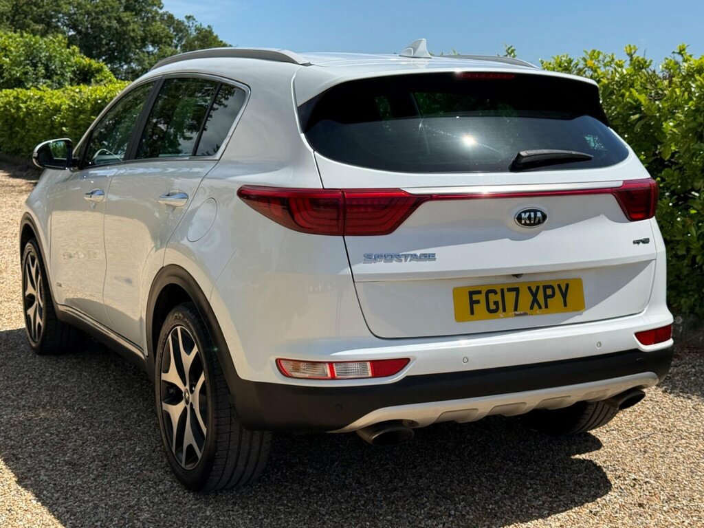 Kia Sportage 1.6 T-gdi Gt-line Awd Euro 6 FG17XPY White #4
