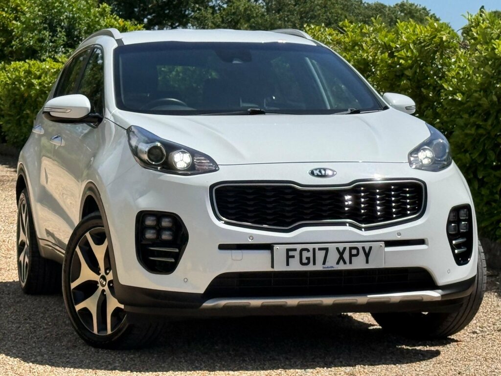 Kia Sportage 1.6 T-gdi Gt-line Awd Euro 6 FG17XPY White