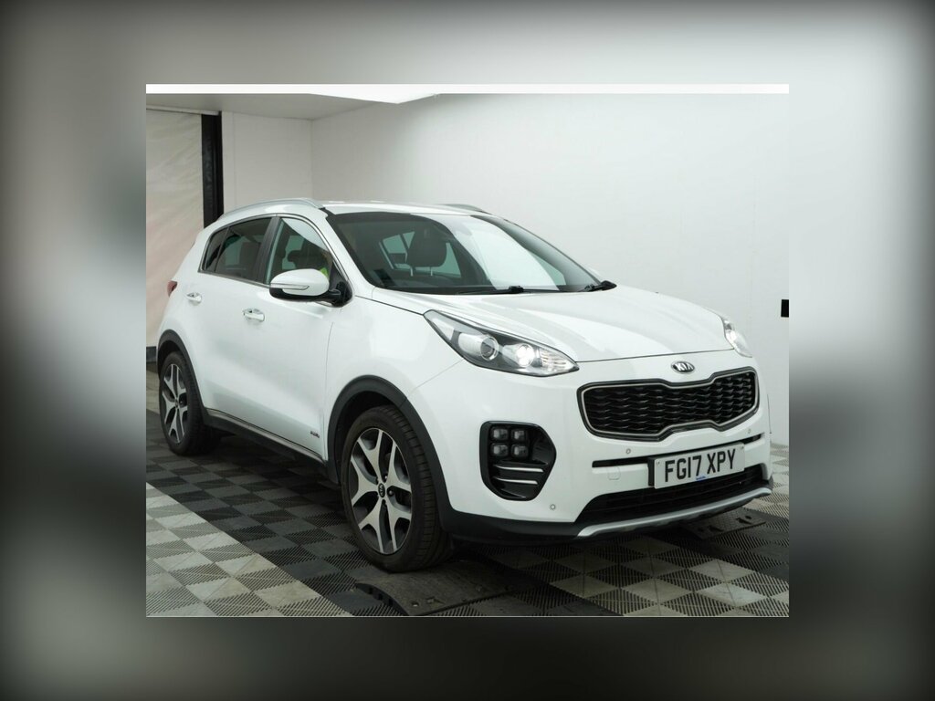 Kia Sportage 1.6 T-gdi Gt-line Awd Euro 6 White