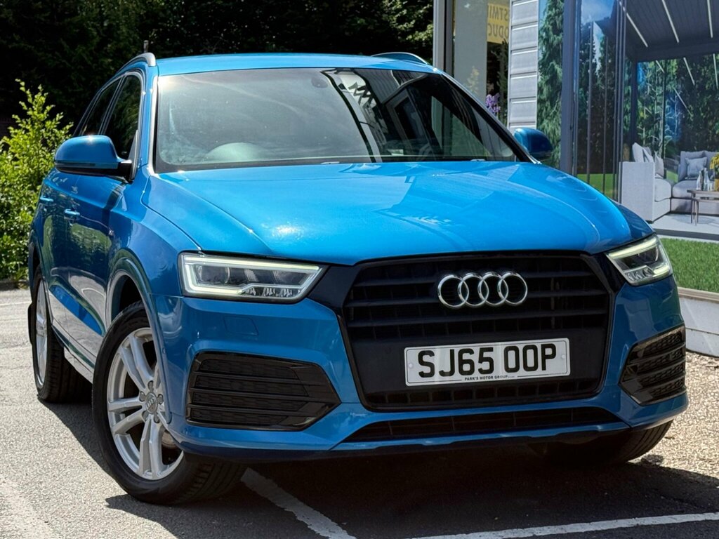 Audi Q3 2.0 Tdi S Line Euro 6 Ss Blue