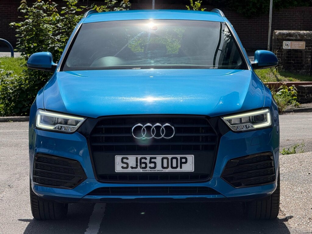 Audi Q3 2.0 Tdi S Line Euro 6 Ss SJ65OOP Blue #2