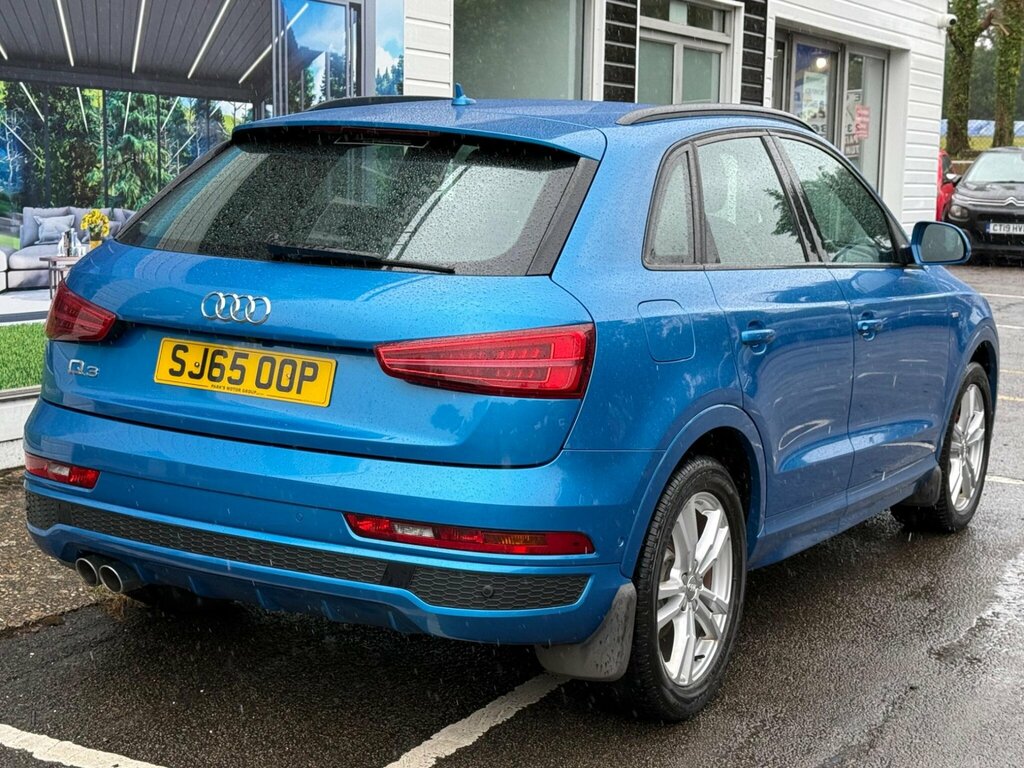Audi Q3 2.0 Tdi S Line Euro 6 Ss SJ65OOP Blue #3