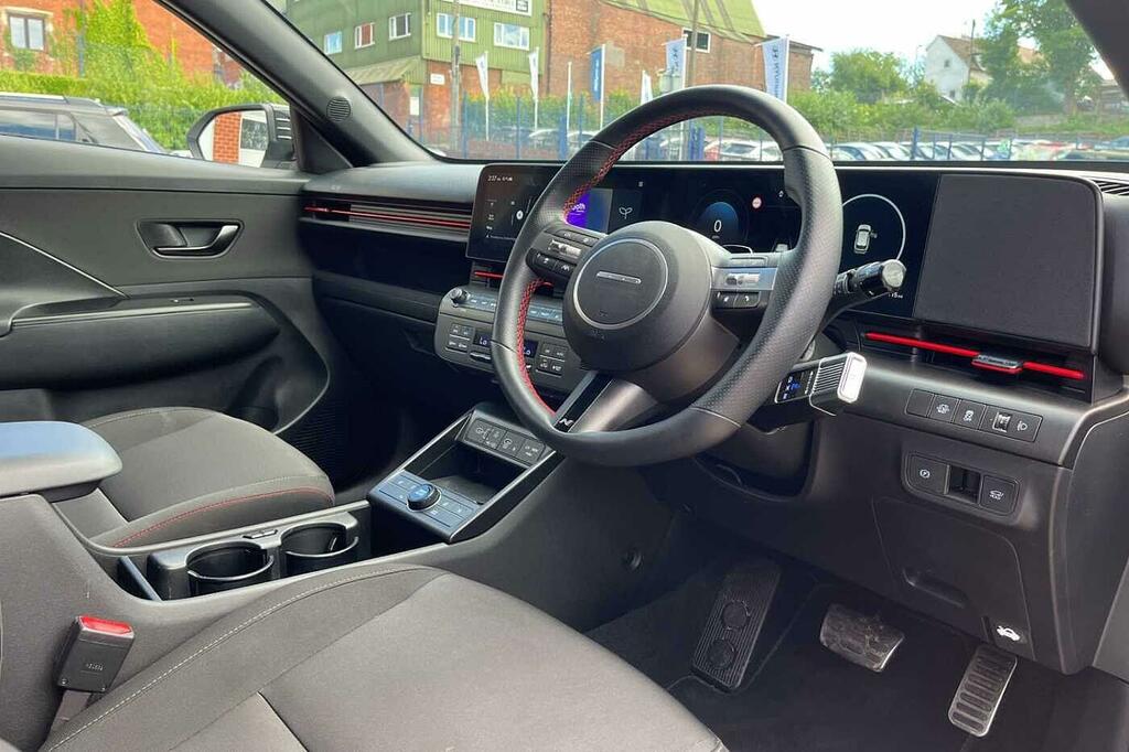 Hyundai Kona 1.6 Hybrid N Line Dct EF25GZG White #5