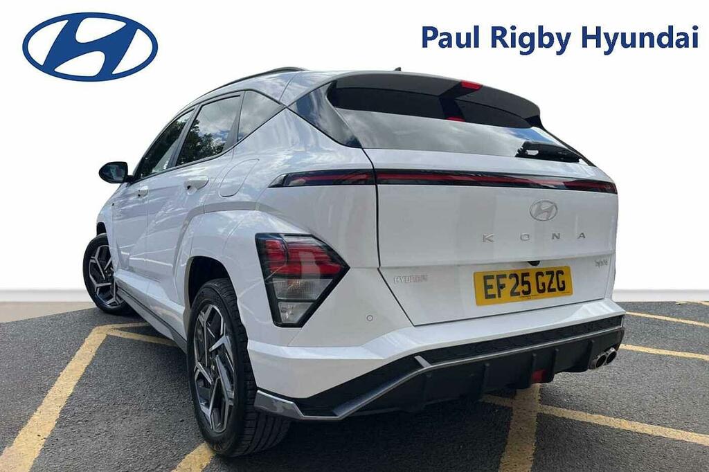 Hyundai Kona 1.6 Hybrid N Line Dct EF25GZG White #3