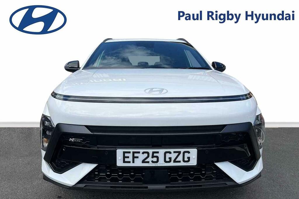 Hyundai Kona 1.6 Hybrid N Line Dct EF25GZG White #6