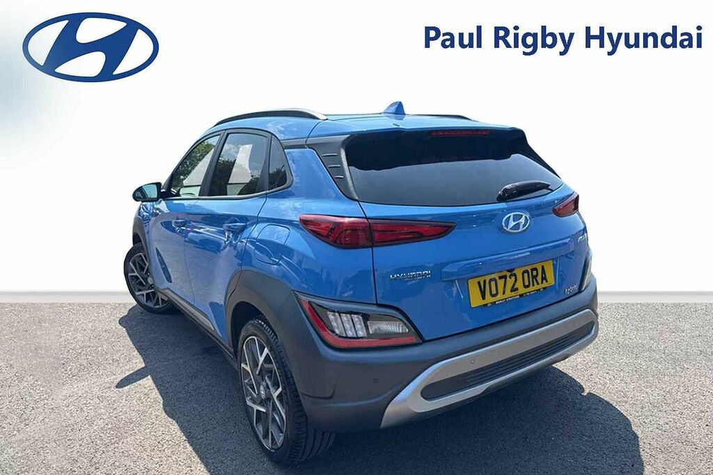 Hyundai Kona 1.6 Gdi Hybrid Premium Dct Blue #3