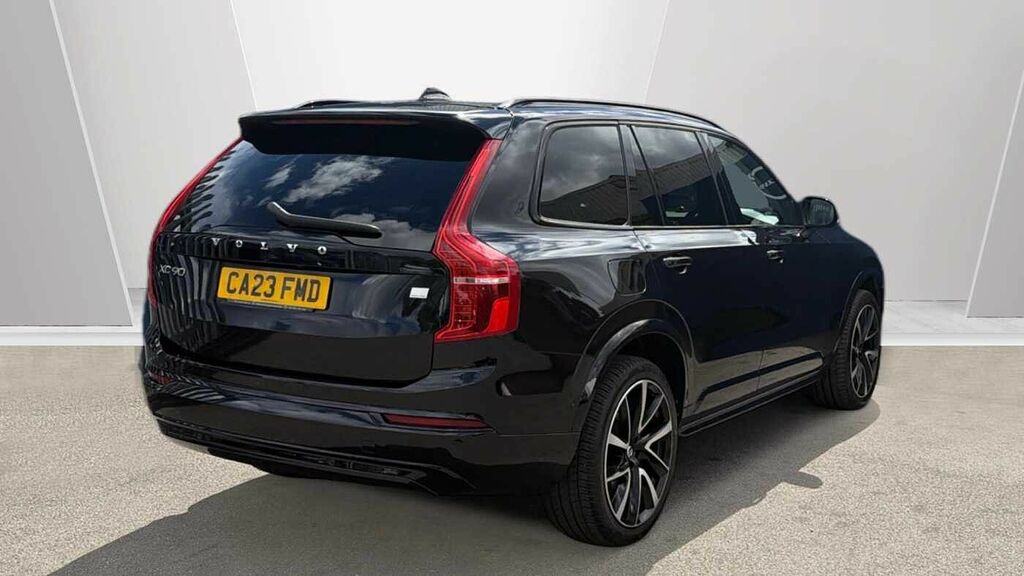 Volvo XC90 T8 449Bhp Ultimate Dark Awd Plug-in Hybrid - Fr CA23FMD Black #2