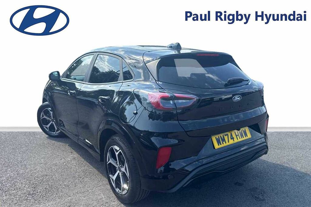 Ford Puma 1.0 Ecoboost Hybrid Mhev St-line Dct WM74HWW Black #3