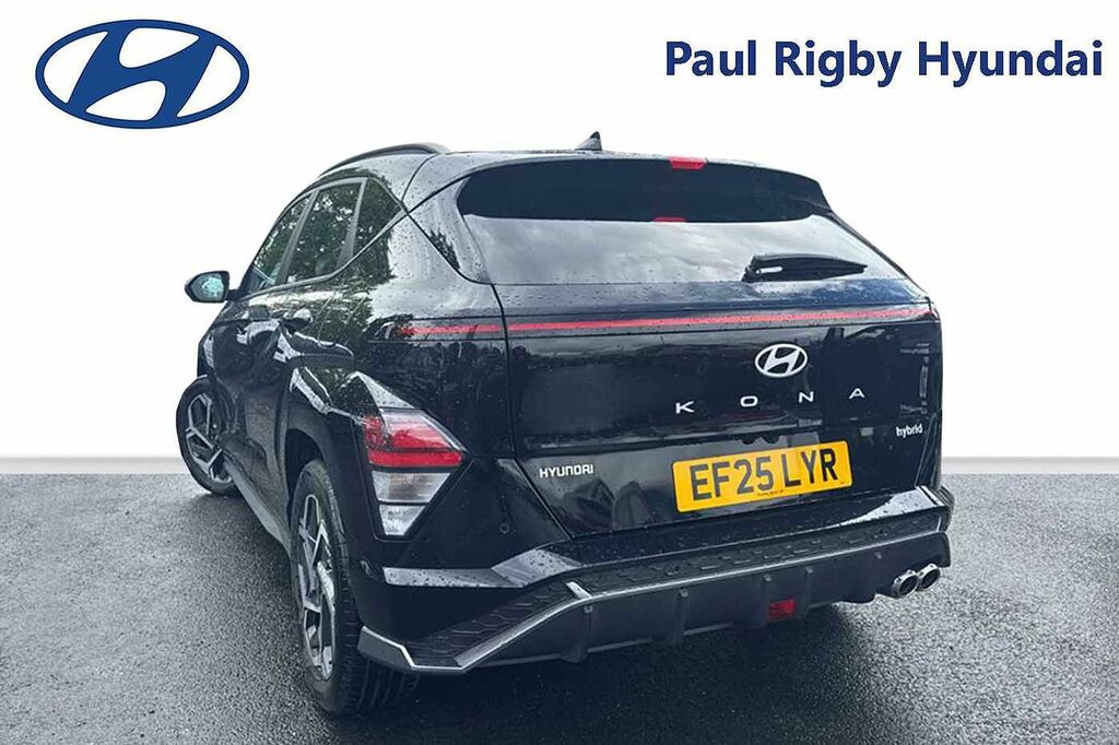 Hyundai Kona 1.6 Hybrid N Line Dct EF25LYR Black #3