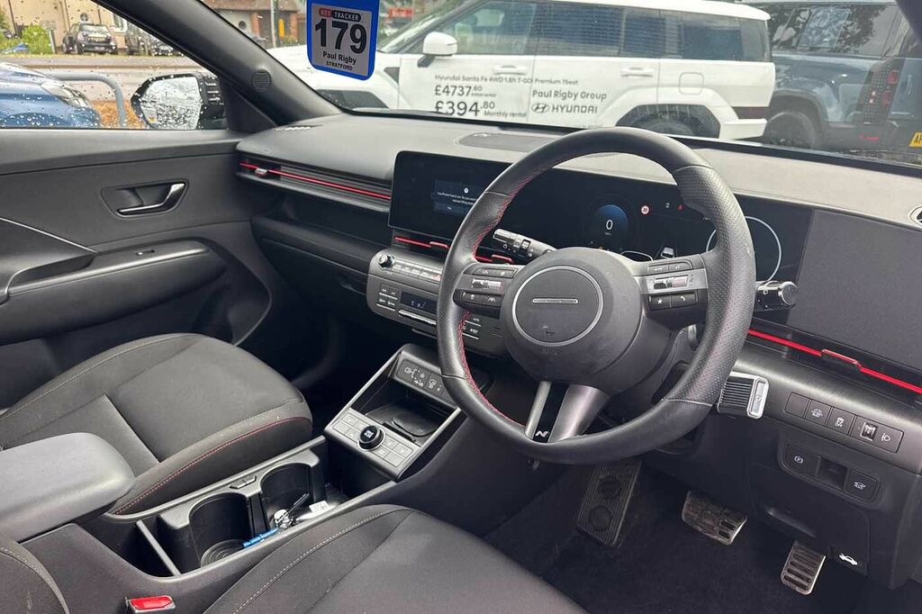 Hyundai Kona 1.6 Hybrid N Line Dct EF25LYR Black #5