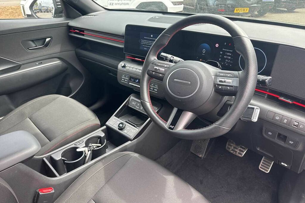 Hyundai Kona 1.6 Hybrid N Line Dct EF25LKM Black #6